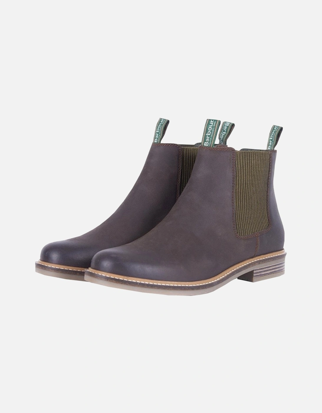 Barbour Men's Chocolate Farsley Chelsea Boots