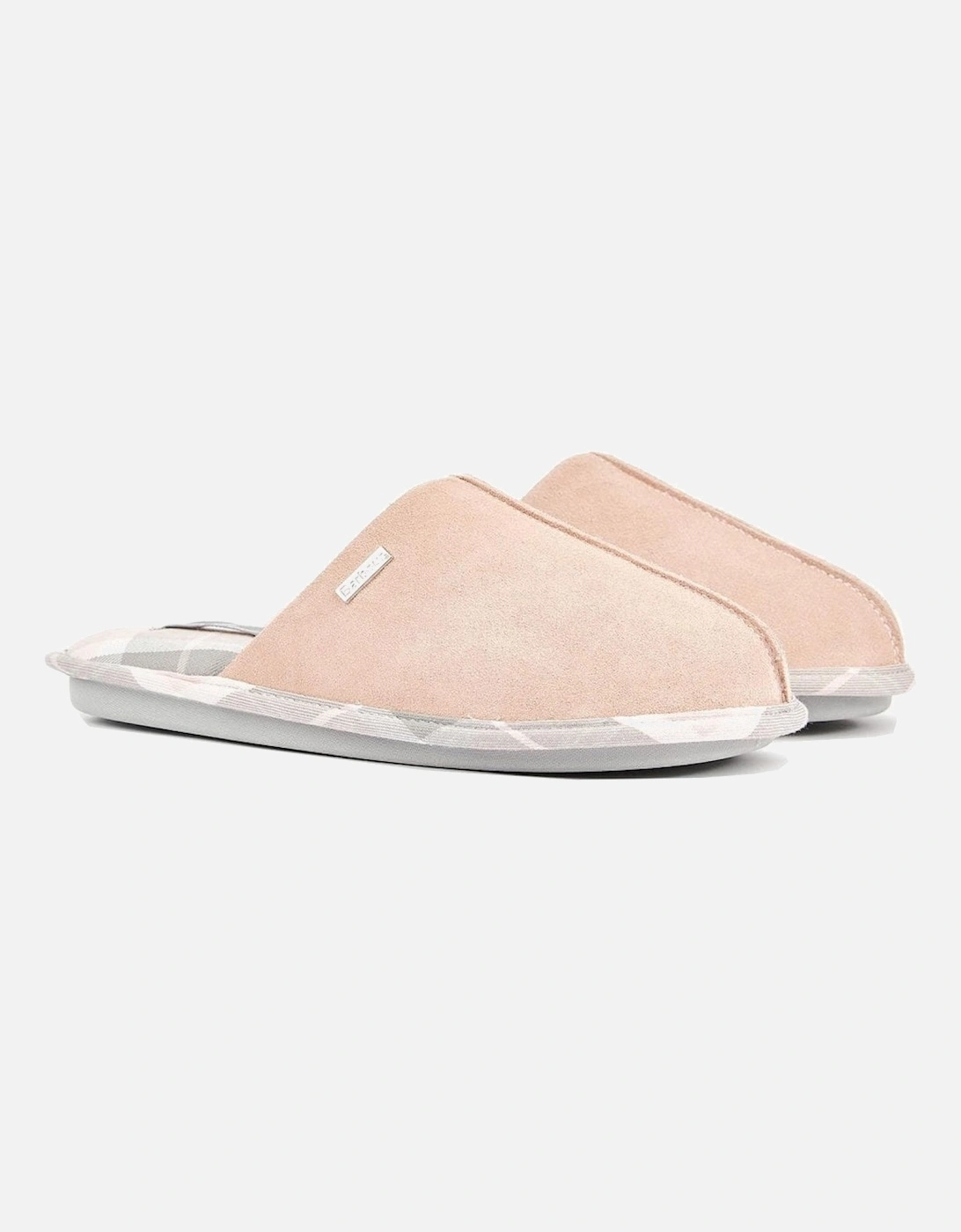 Women's Pink Barbour Simone Slippers.