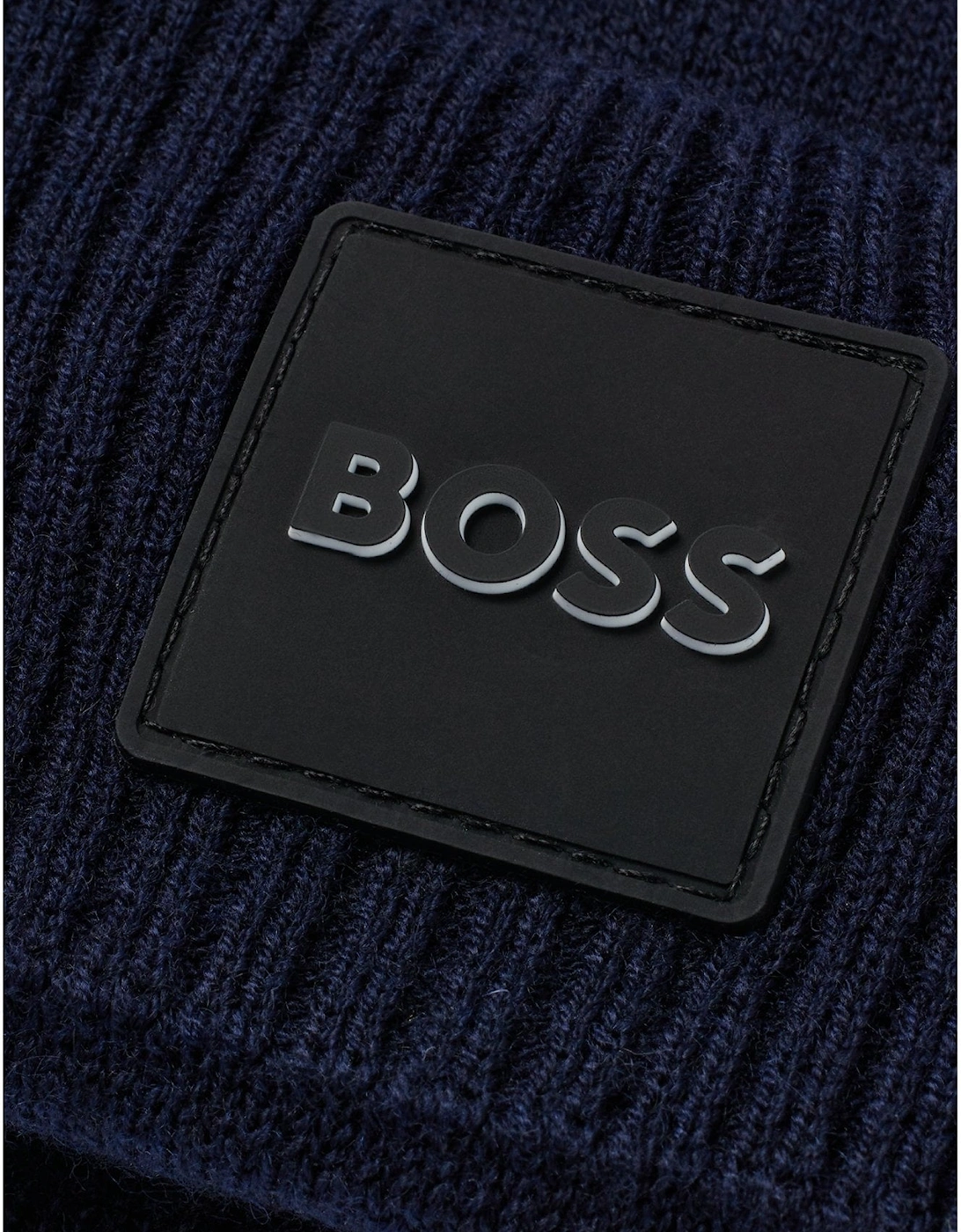 Boy's Navy Blue Knitted Hat.