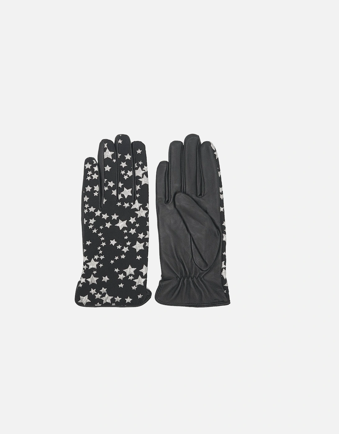 Nashville Star Leather Gloves - Silver, 2 of 1