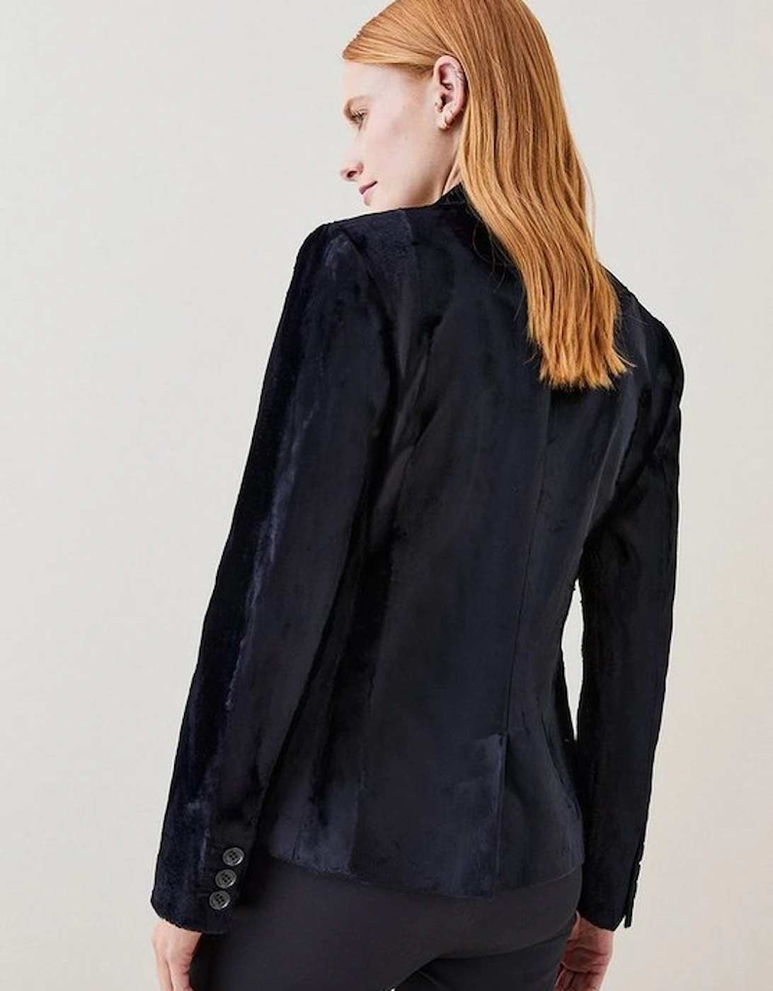 Signature Ponyskin Tailored Jacket