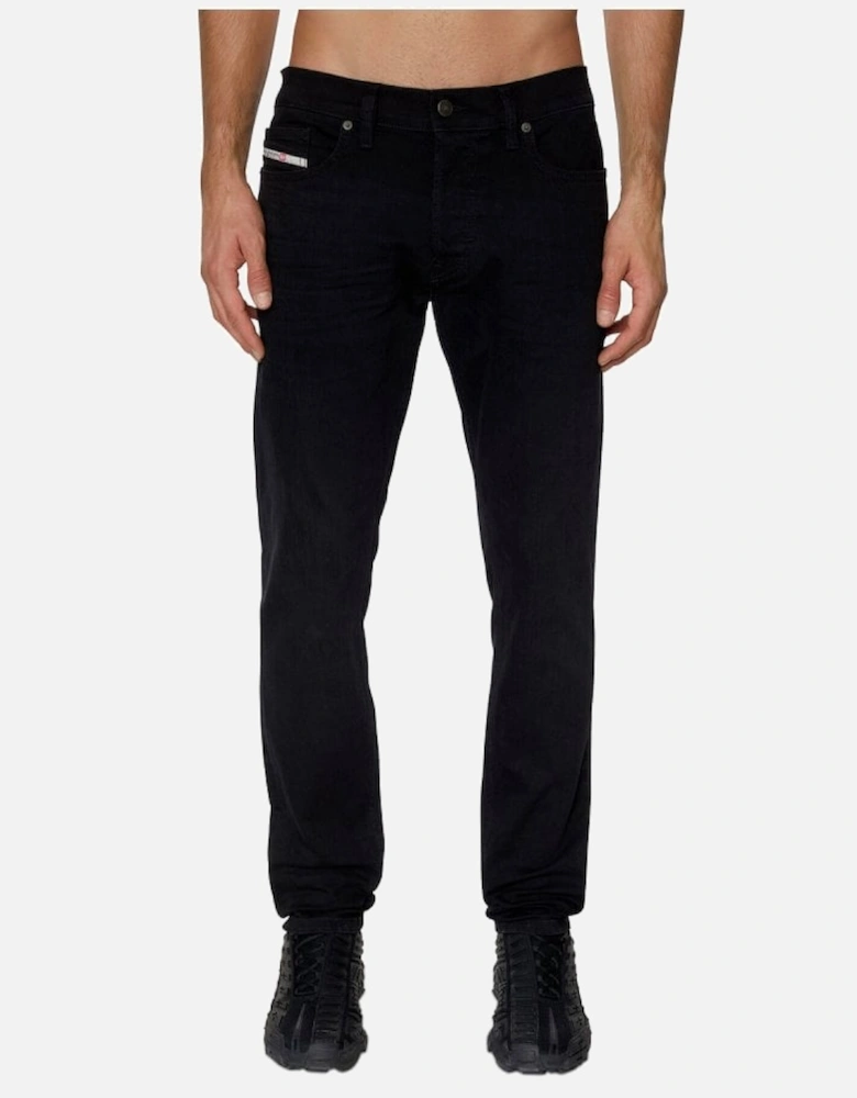 D-luster Slim Tapered Jean Washed Black 0elay