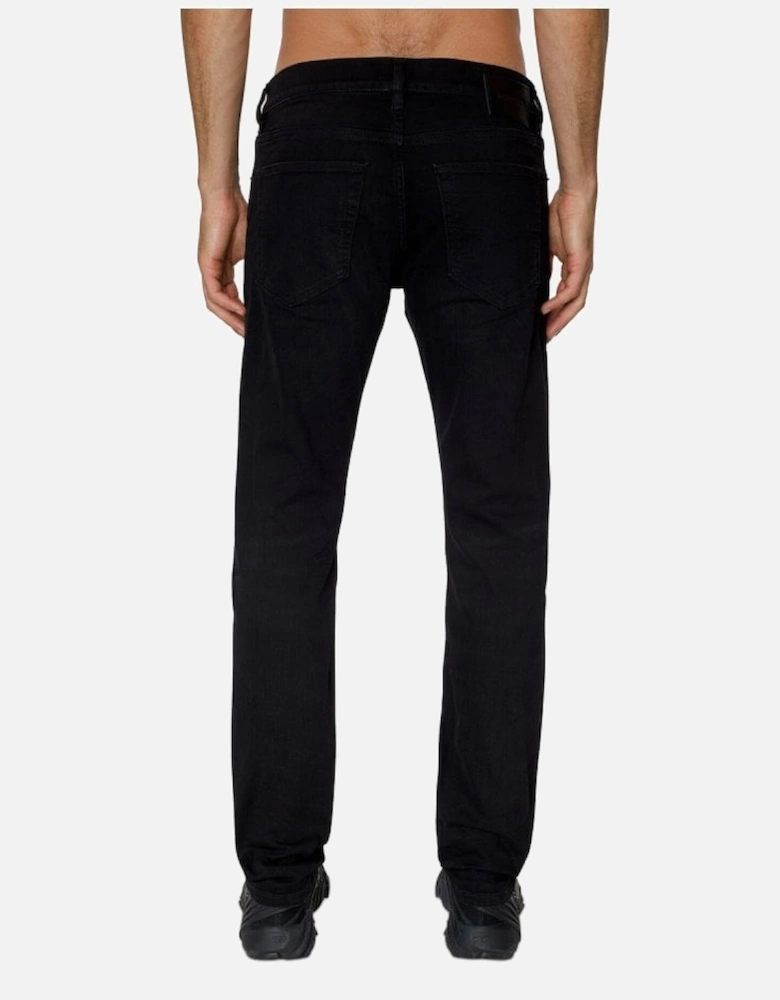 D-luster Slim Tapered Jean Washed Black 0elay