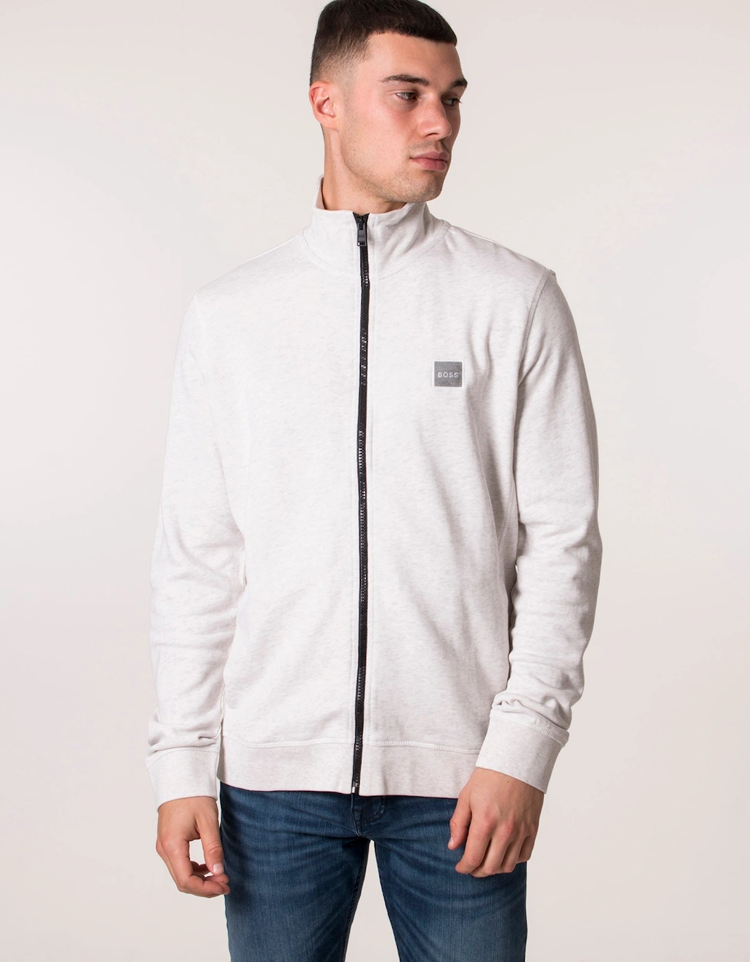 Relaxed Fit Zestart 1 Zip Through Sweatshirt