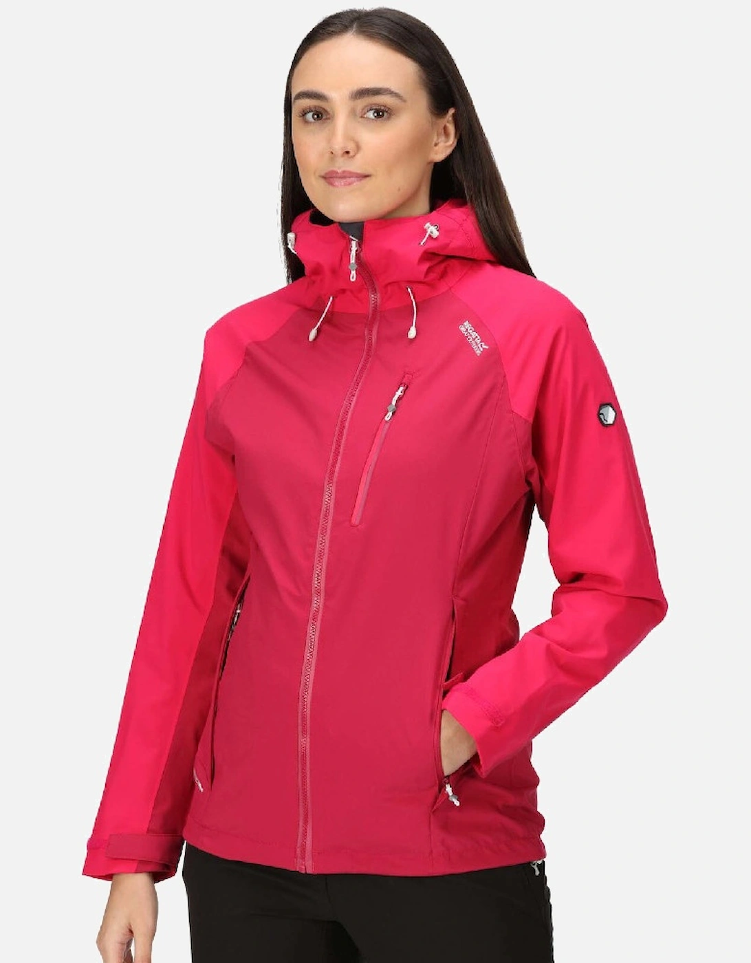 Womens Ladies Birchdale Waterproof Durable Hooded Jacket Coat, 5 of 4