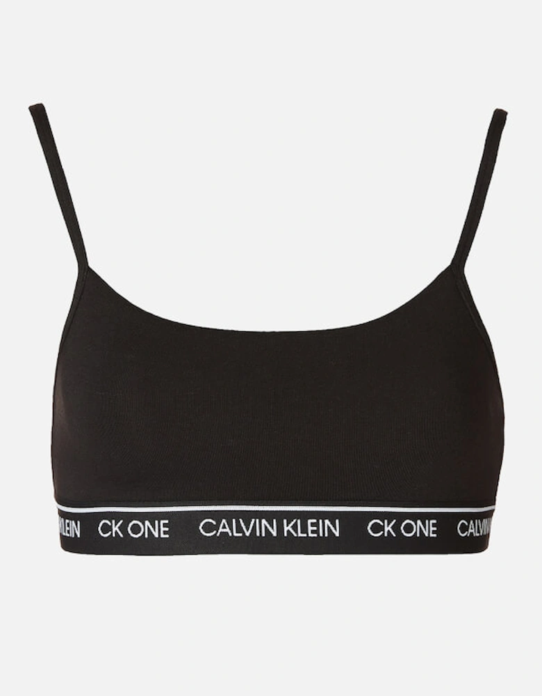 Women's Unlined Bralette - Black