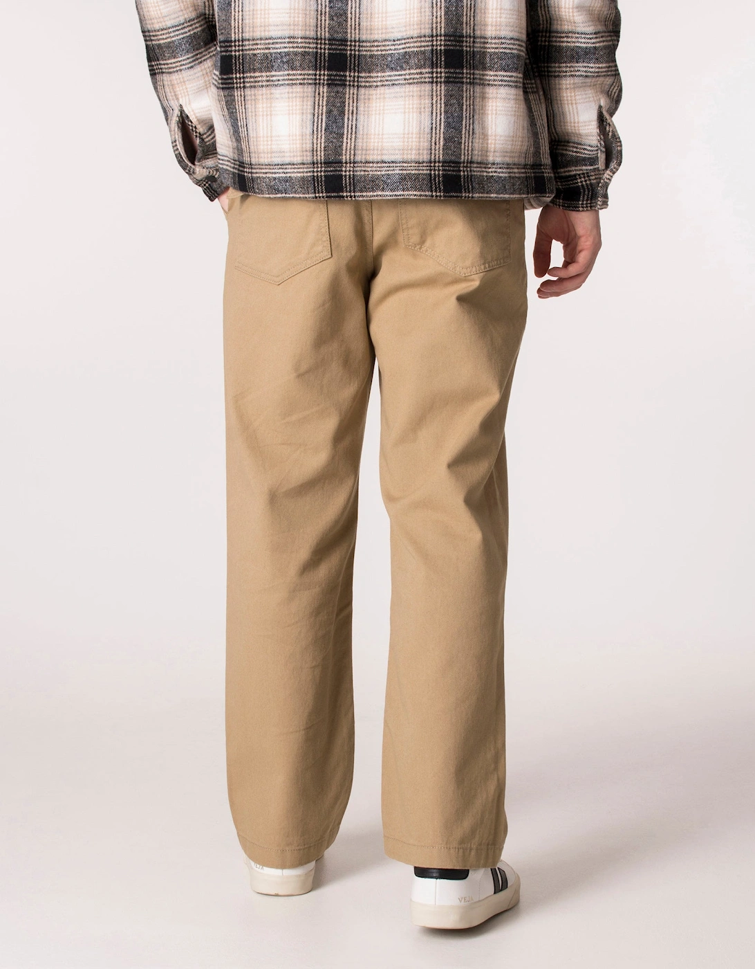 Straight Fit Cotton Fatigue Pants