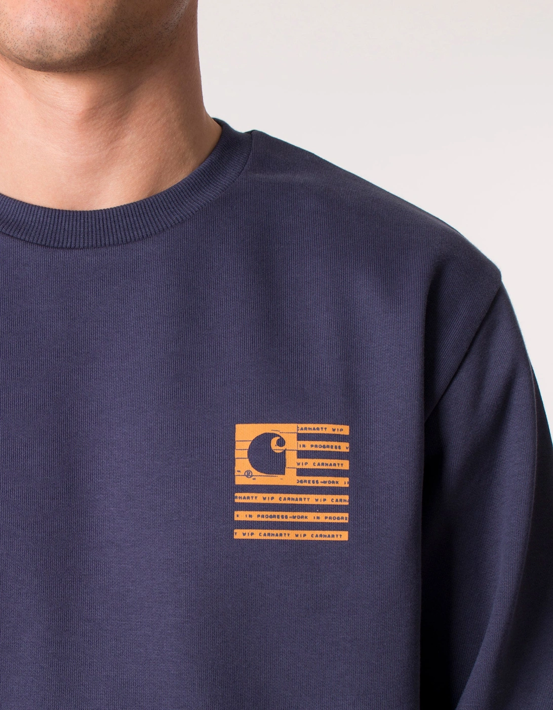 Relaxed Fit Label State Flag Sweat