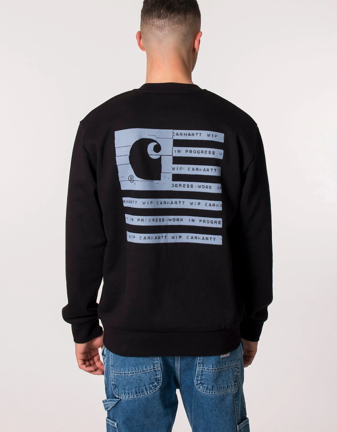 Relaxed Fit Label State Flag Sweatshirt, 4 of 3
