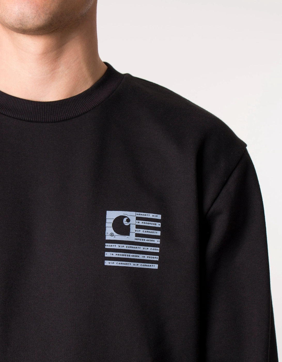 Relaxed Fit Label State Flag Sweatshirt