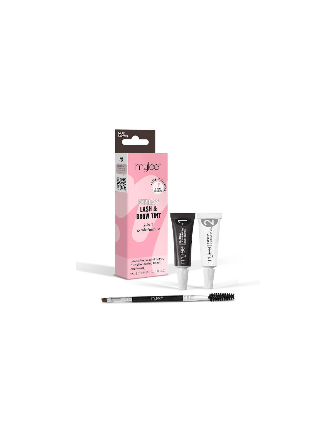 Express 2 in 1 Lash and Brow Tint - Dark Brown, 2 of 1