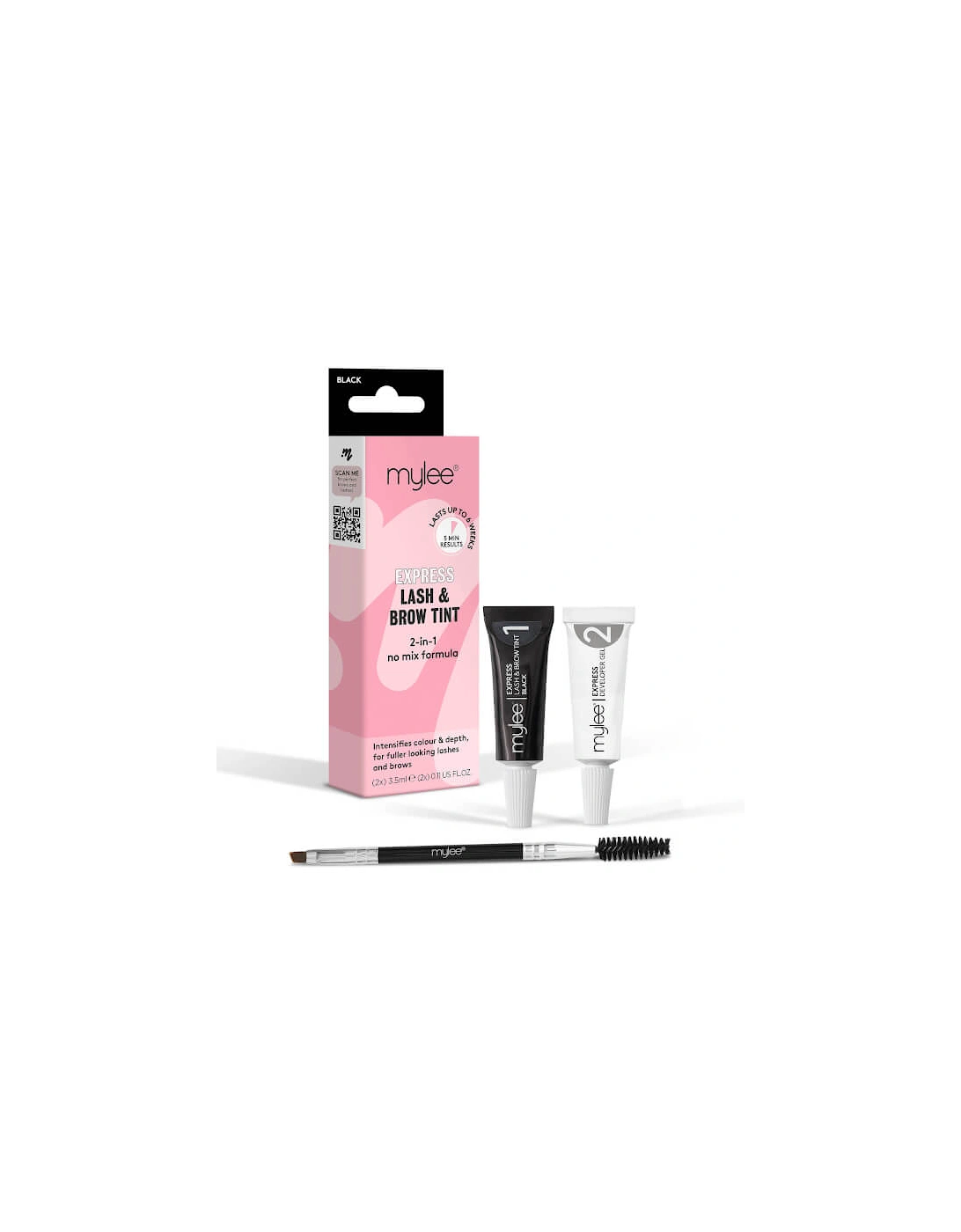 Express 2 in 1 Lash and Brow Tint - Black, 2 of 1