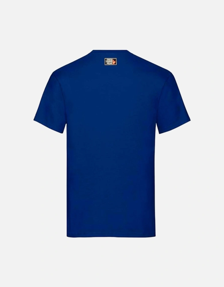 D-squared Dsq2 Twins Peak T Shirt Blue
