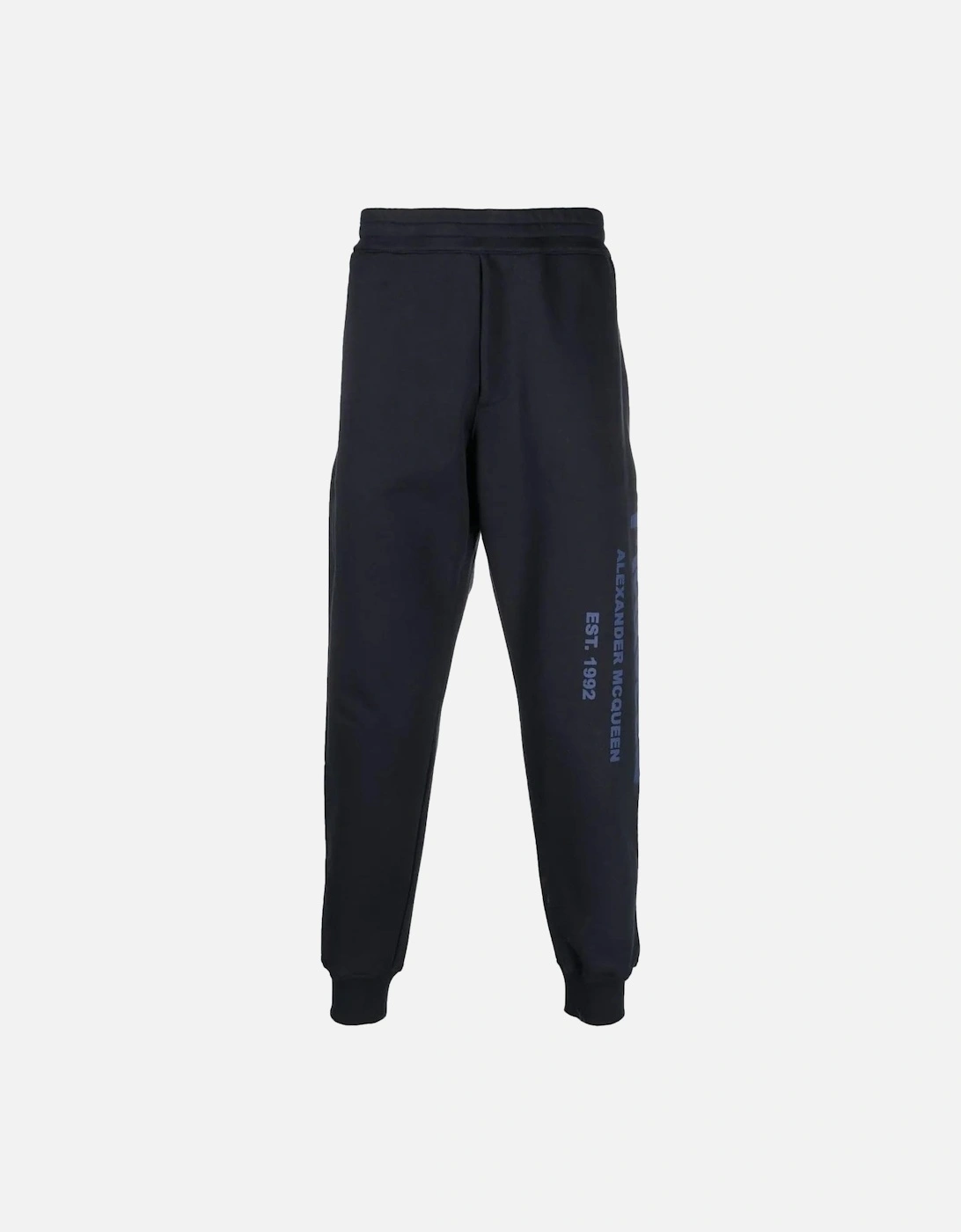 Graffiti Branded Joggers Navy