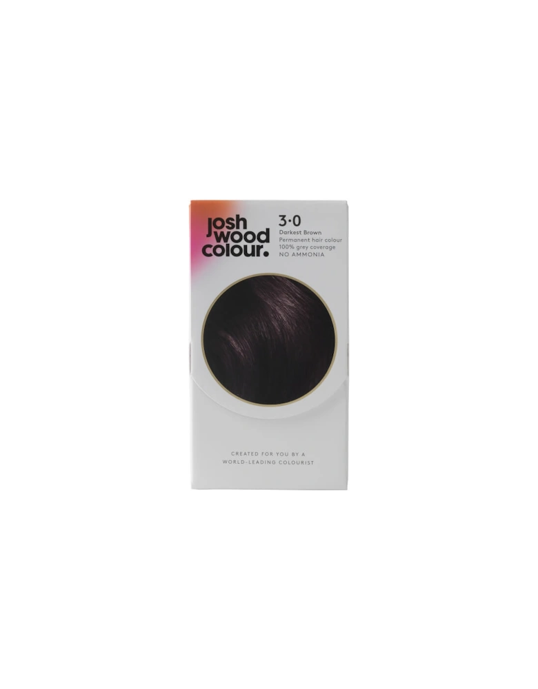 3 Darkest Brown Colour Kit