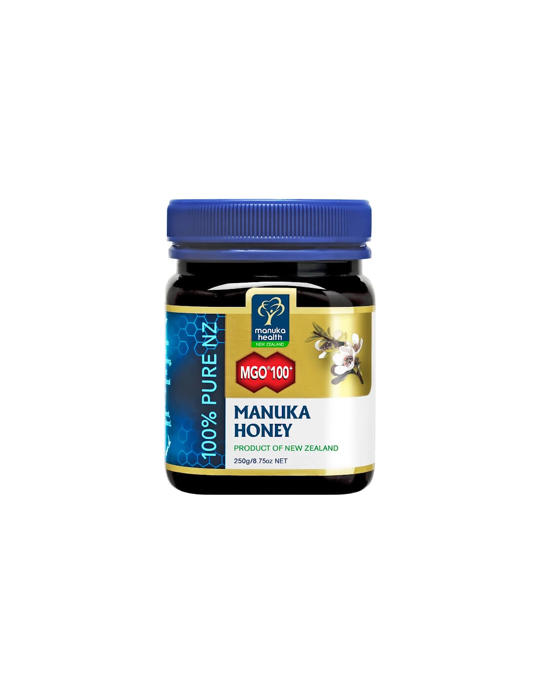 Health MGO 100+ Pure Monofloral Honey Blend 250g - Health New Zealand Ltd - Health MGO 100+ Pure Monofloral Honey Blend 250g - Health MGO 100+ Pure Monofloral Honey 500g - Health MGO 100+ Pure Monofloral Honey Family Jar 1kg, 2 of 1