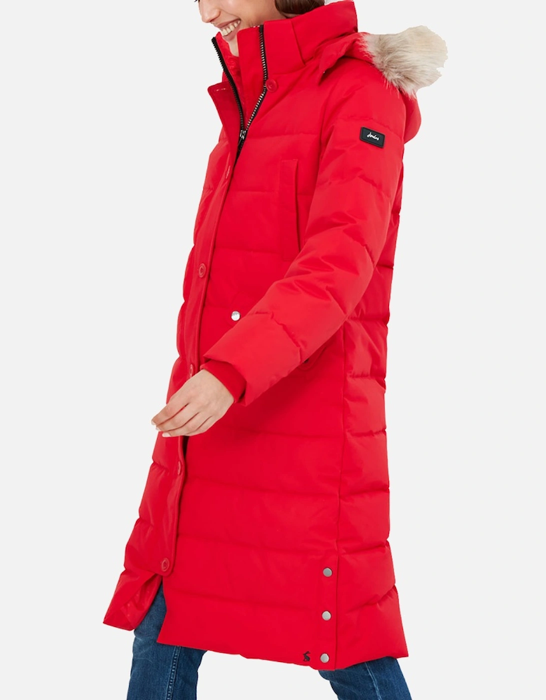 Womens Cotsland Warm Long Length Puffer Coat