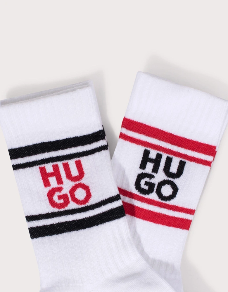 Two Pack of Quarter Length CC Socks