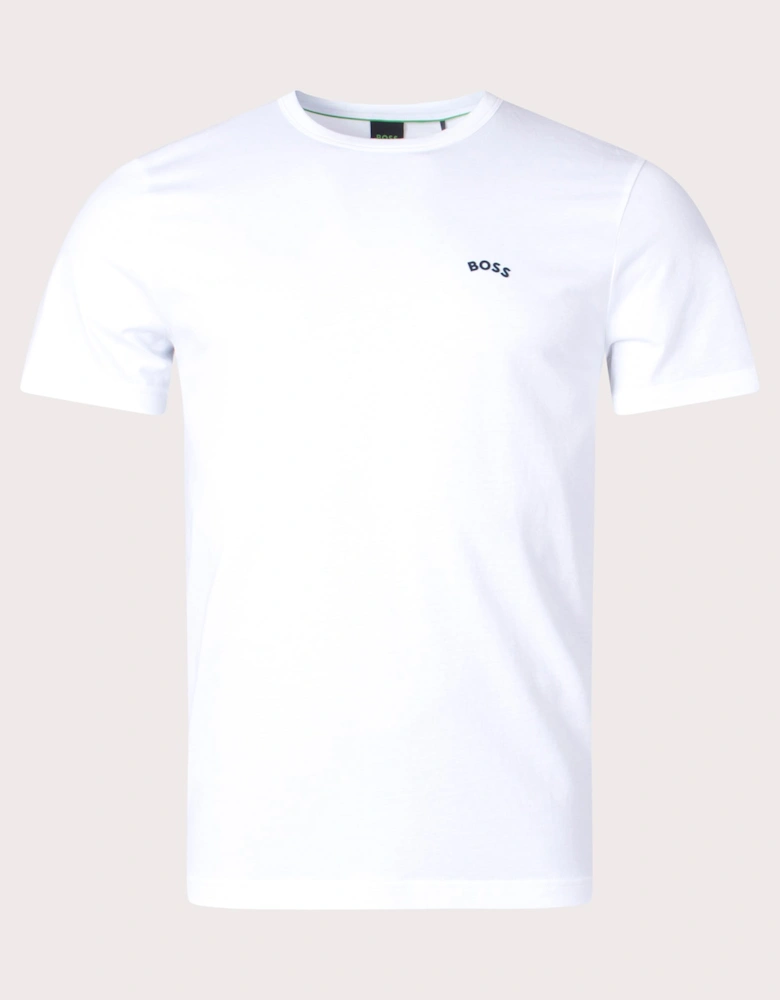 Curved Logo T-Shirt