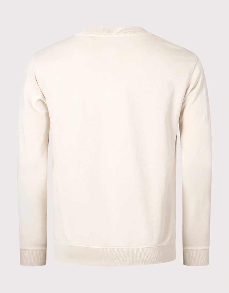 Relaxed Fit Garment Dyed Wefade Sweatshirt