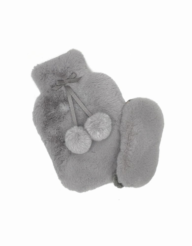 Lux Hot Water Bottle Cover - Grey