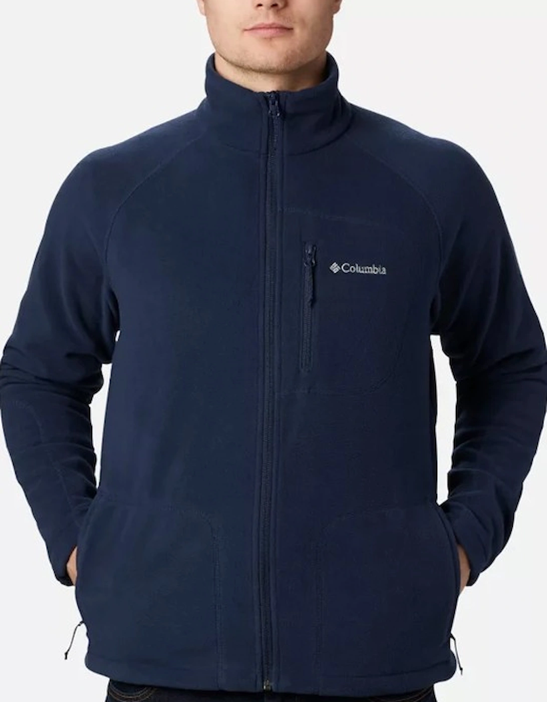 Men's Fast Trek II Full Zip Fleece Collegiate Navy