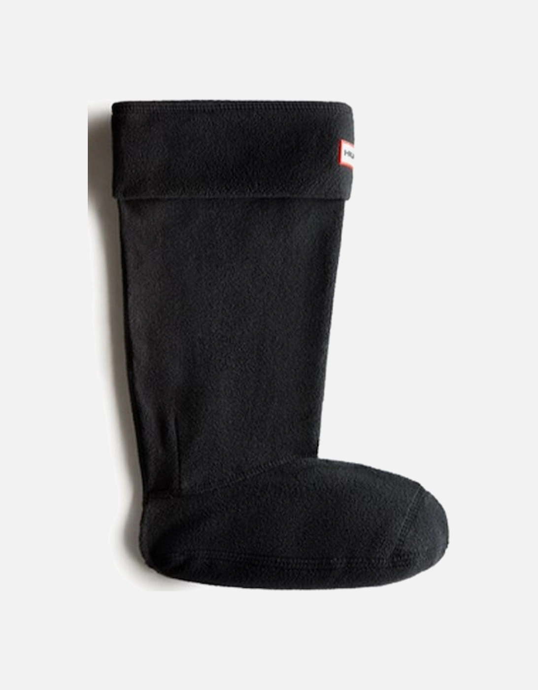 Unisex Fleece Tall Boot Sock Black, 3 of 2