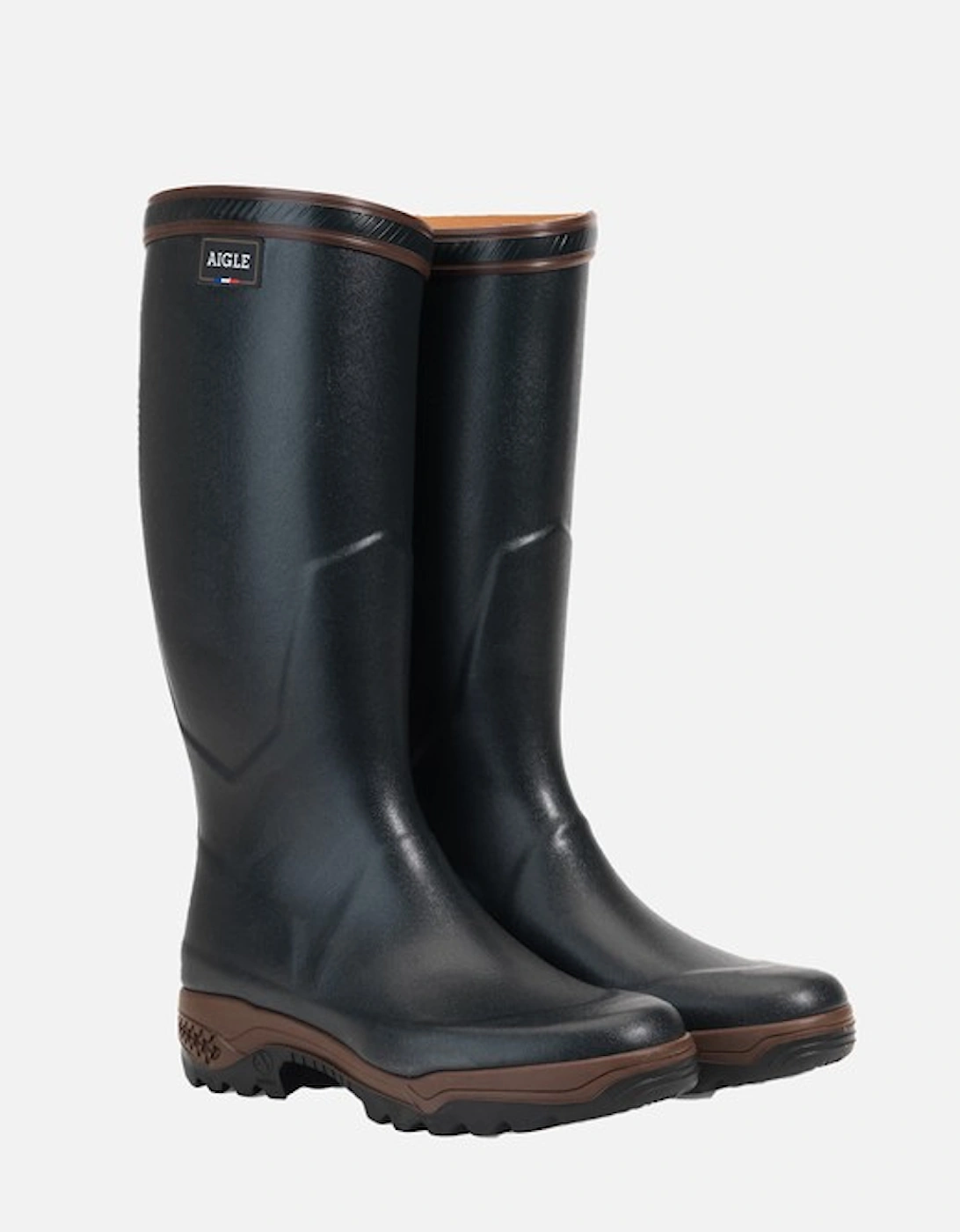 Aigle Unisex Black Parcours 2 Boots Bronze - : 9 Size 43