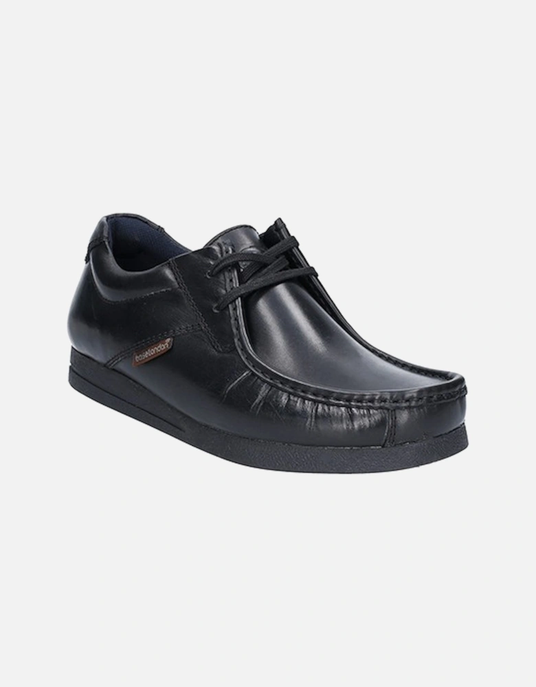 London Men's Event Waxy lace Up Shoe Black DFS