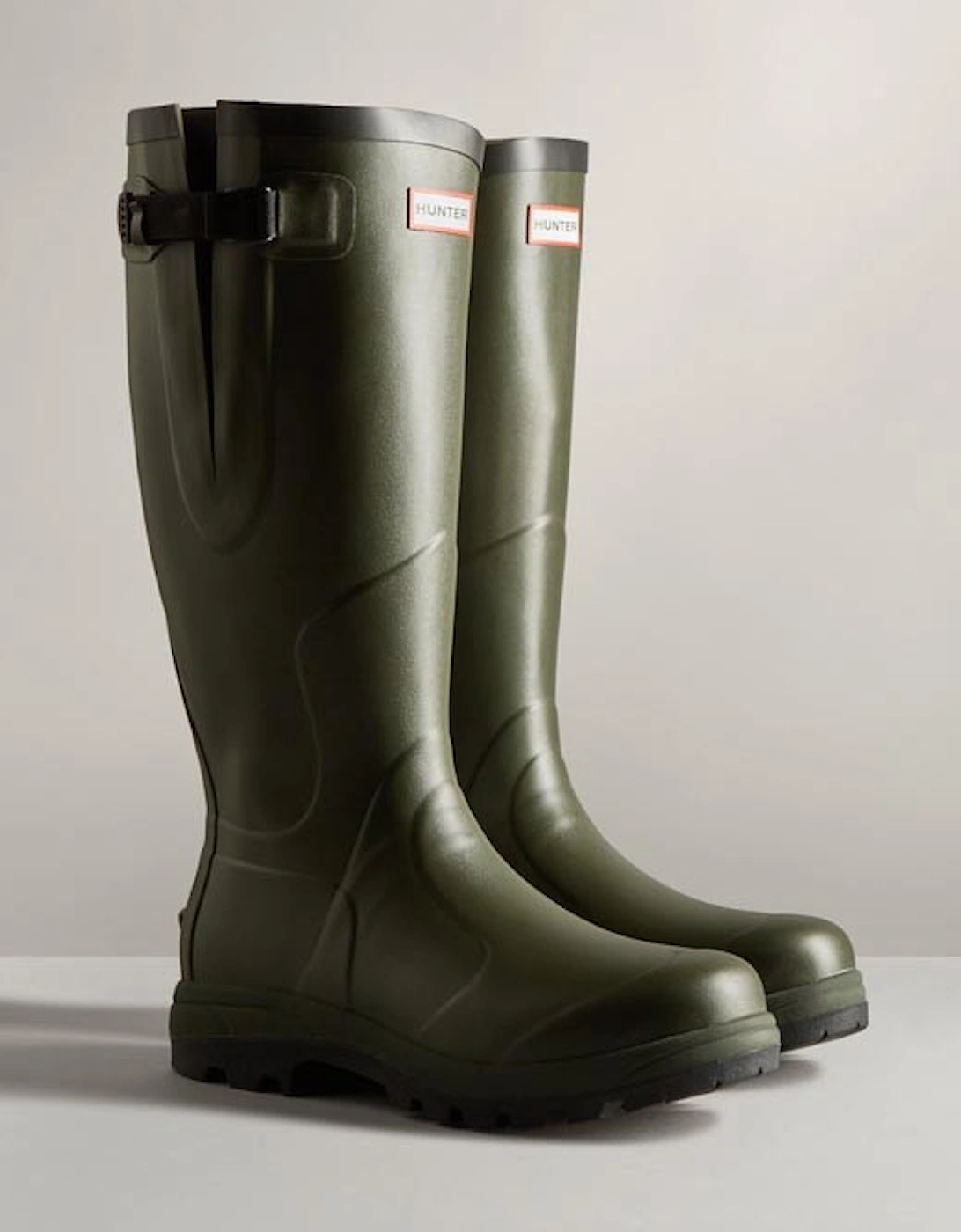 Unisex Balmoral Classic Side Adjustable Boots Dark Olive, 5 of 4