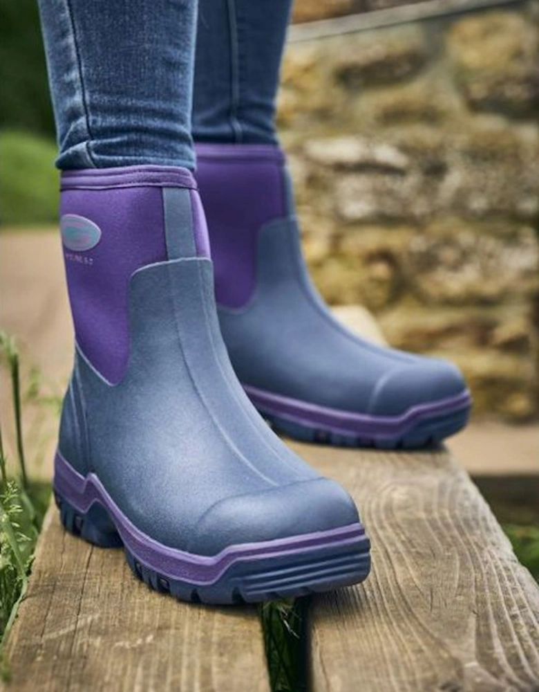 Midline Wellington Boot Violet