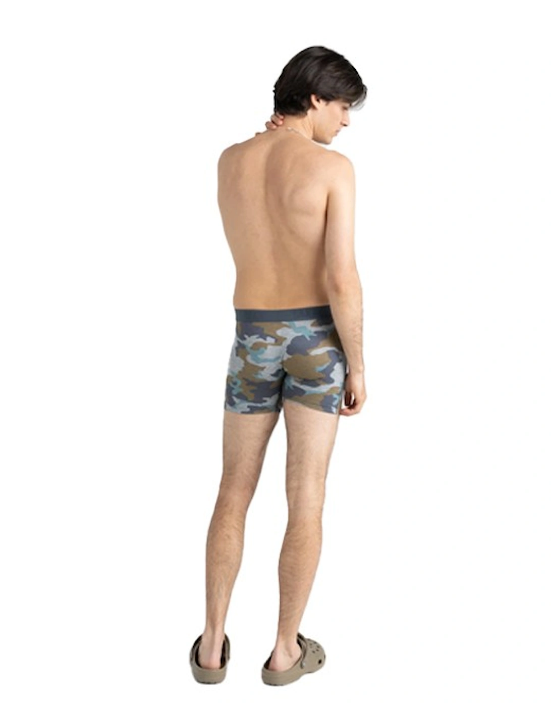 Vibe Boxer Brief Grey Supersize Camo