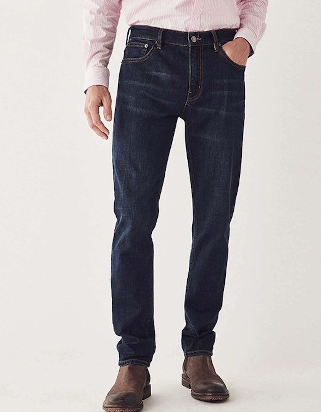 Men's Spencer Slim Jeans Dark Vintage, 4 of 3