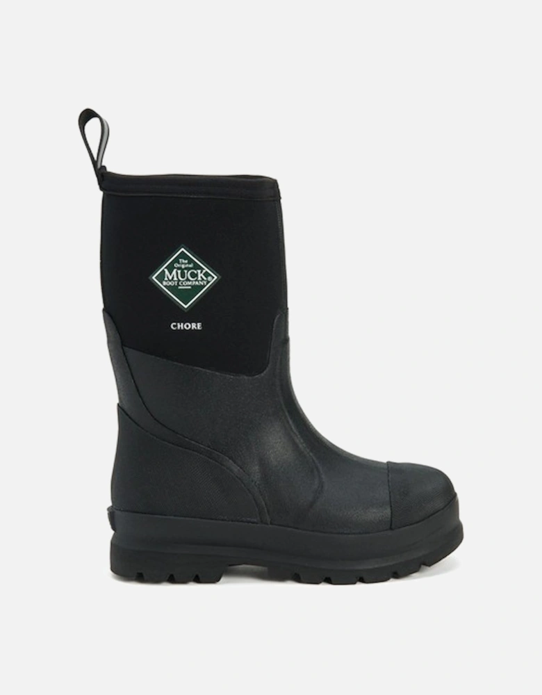 Unisex Chore Classic Mid Boots Black