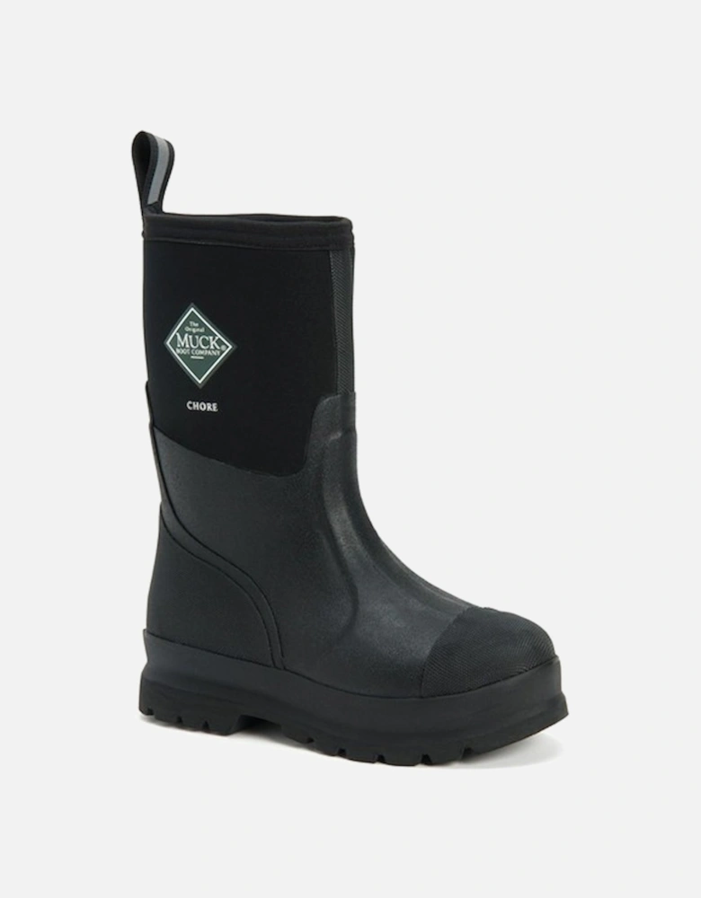 Unisex Chore Classic Mid Boots Black