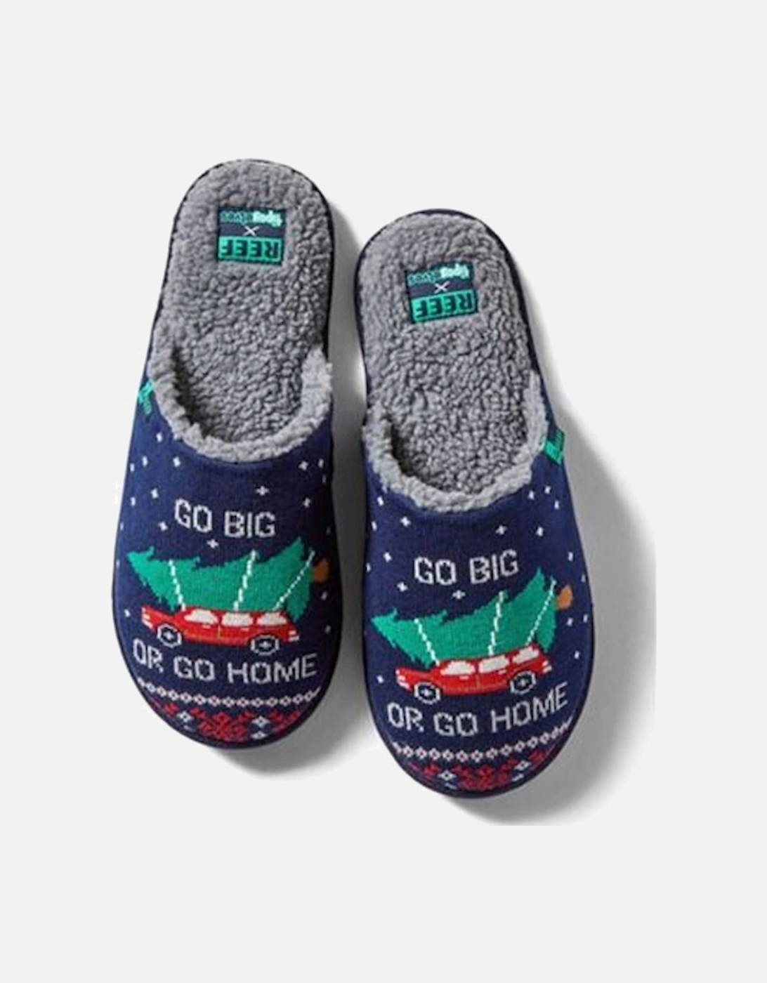 x Tipsy Elves Slippers Go Big or Go Home, 4 of 3