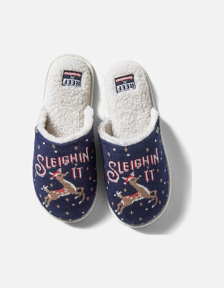 x Tipsy Elves Slippers Sleighin' It