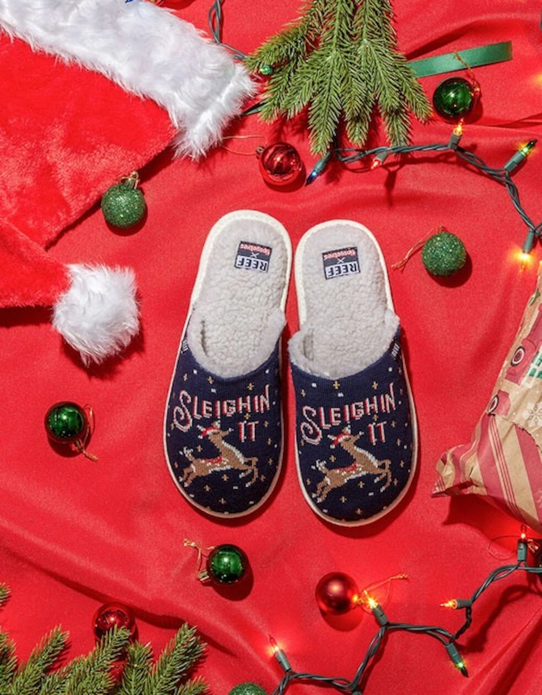 x Tipsy Elves Slippers Sleighin' It