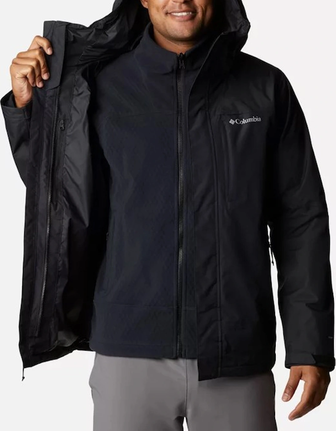 Men's Electric Peak Interchange Jacket Black