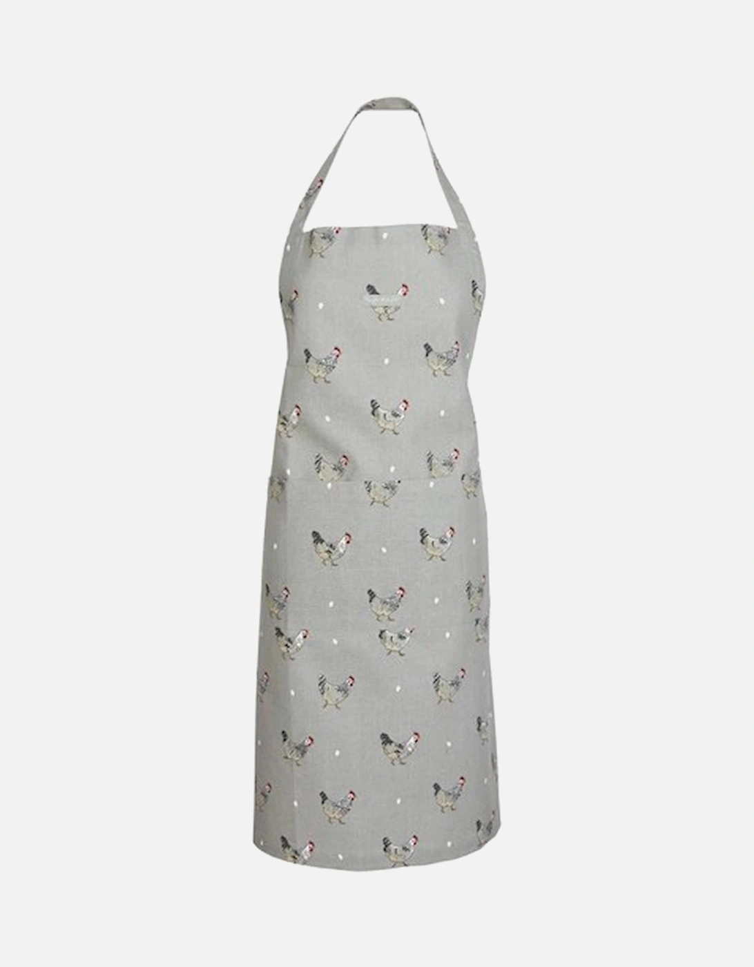 Chicken Apron Sage Green, 3 of 2