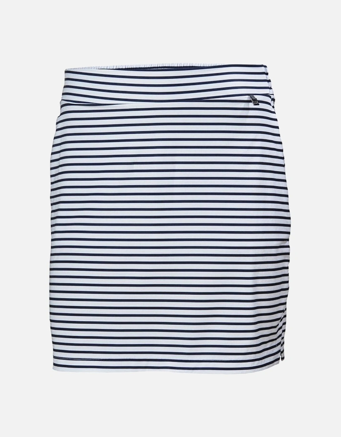 Womens Thalia Skirt Navy Stripe, 5 of 4