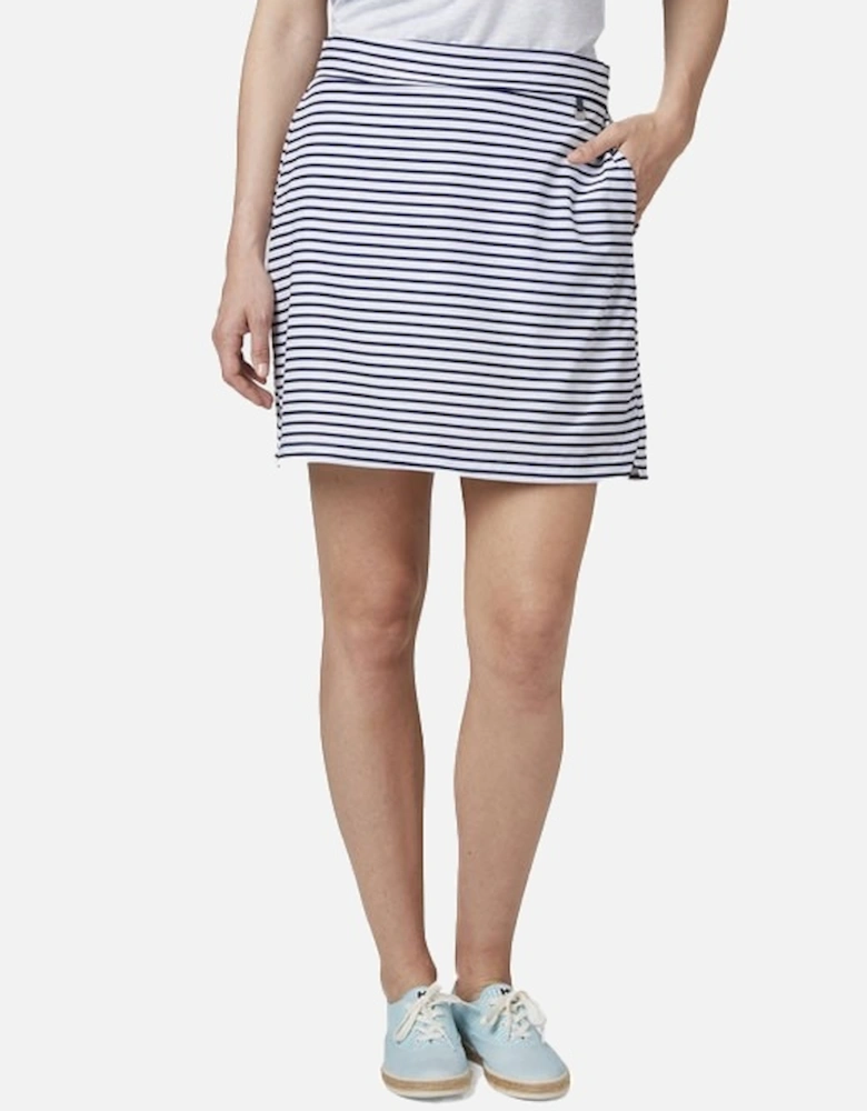 Womens Thalia Skirt Navy Stripe