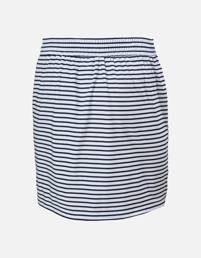 Womens Thalia Skirt Navy Stripe