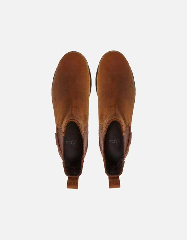 Men's Southill Premium Leather Waterproof Chelsea Boots Walnut