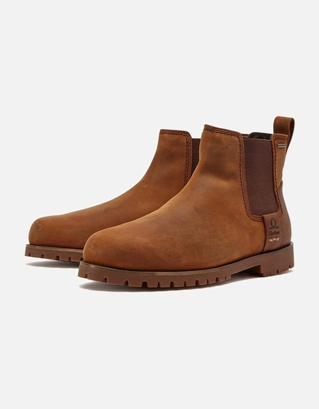 Men's Southill Premium Leather Waterproof Chelsea Boots Walnut