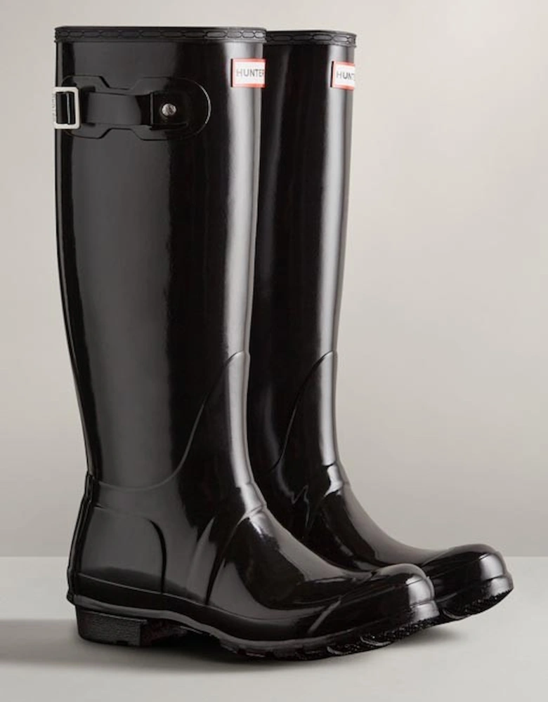 Women's Original Tall Gloss Boot Black