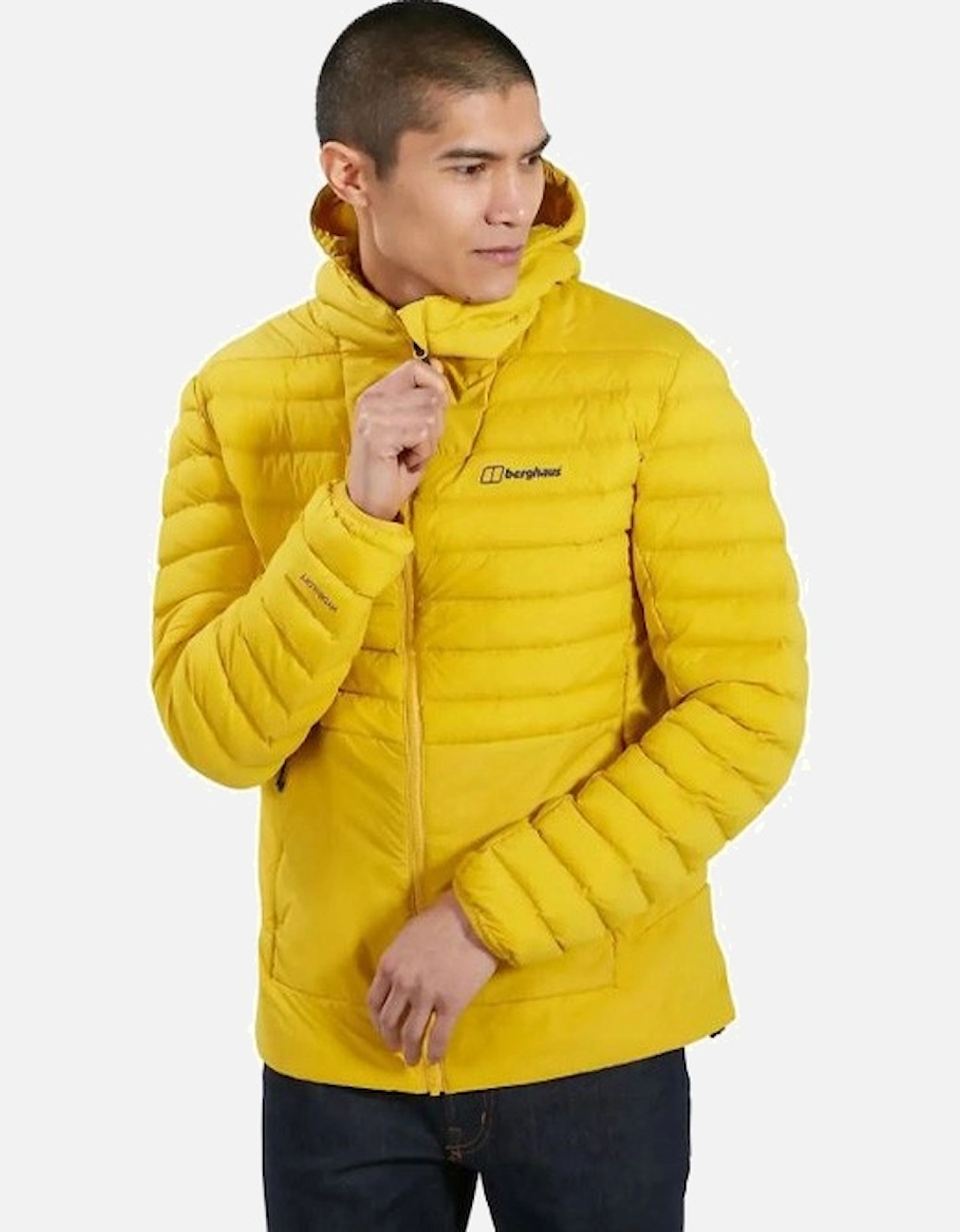 Men's Affine Insulated Jacket Yellow/Lemon Curry, 4 of 3