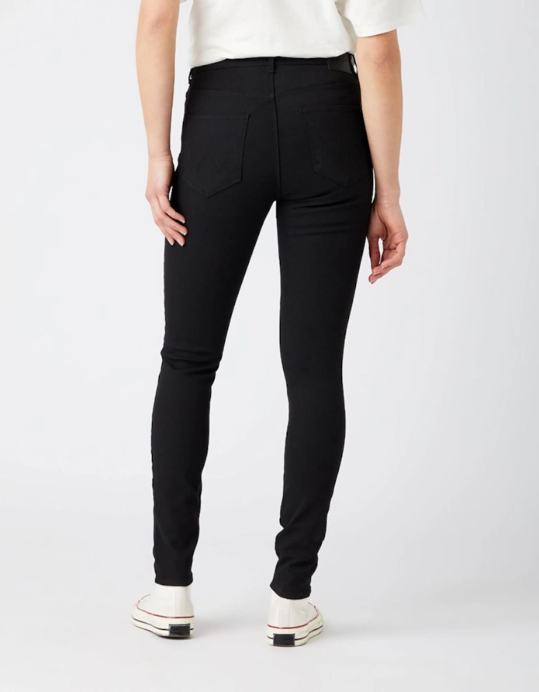 High Rise Skinny Future Black