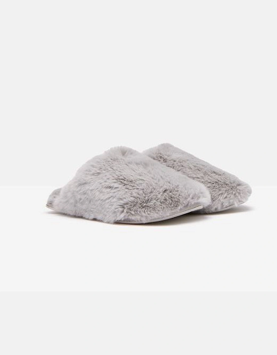 Cosy Fluffy Mule Slippers Grey, 8 of 7