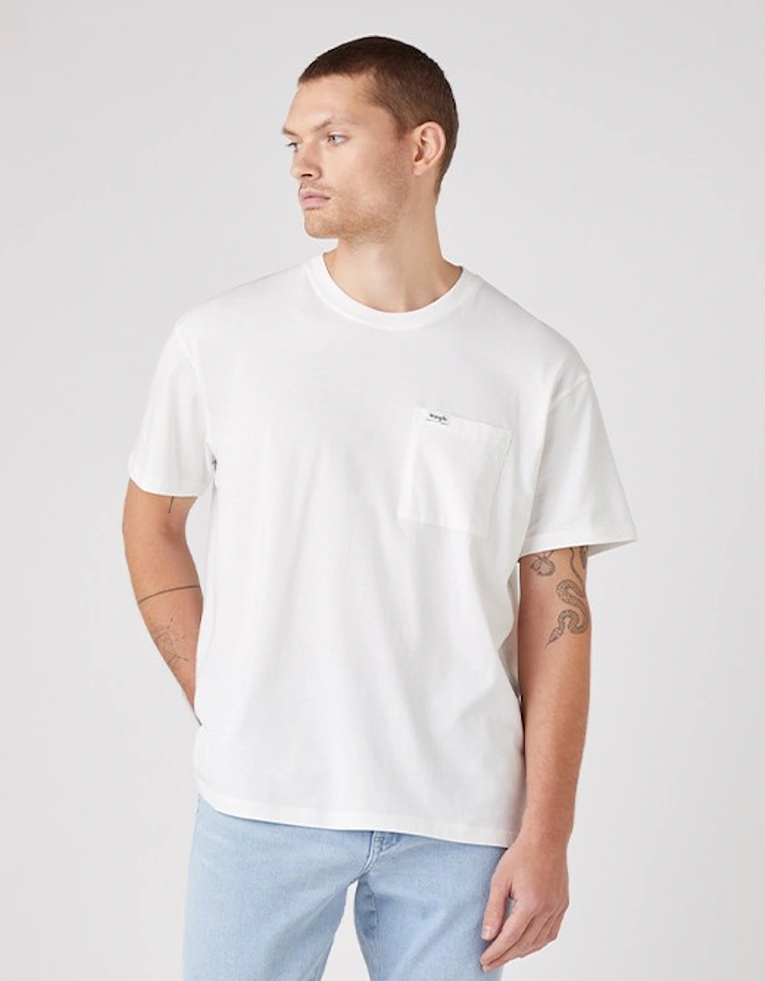 Men's Sundown T-Shirt Vintage White, 7 of 6